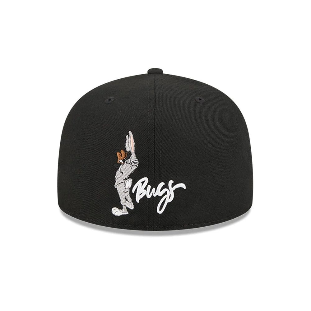 Colorado Rockies MLB X Looney Tunes Bugs Bunny Black 59FIFTY Fitted Cap-kentox