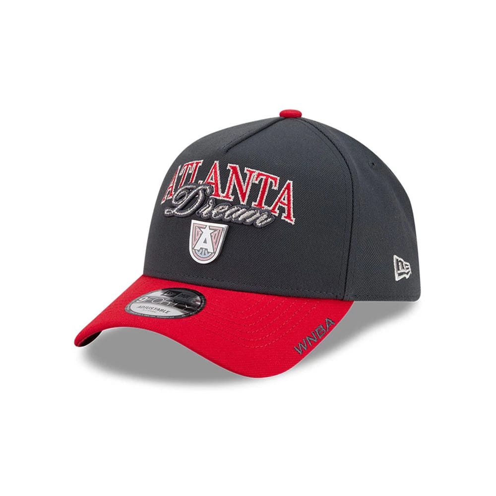 Atlanta Dream WNBA Tip Off 2026 Black 9FORTY A-Frame Adjustable Cap-kentox