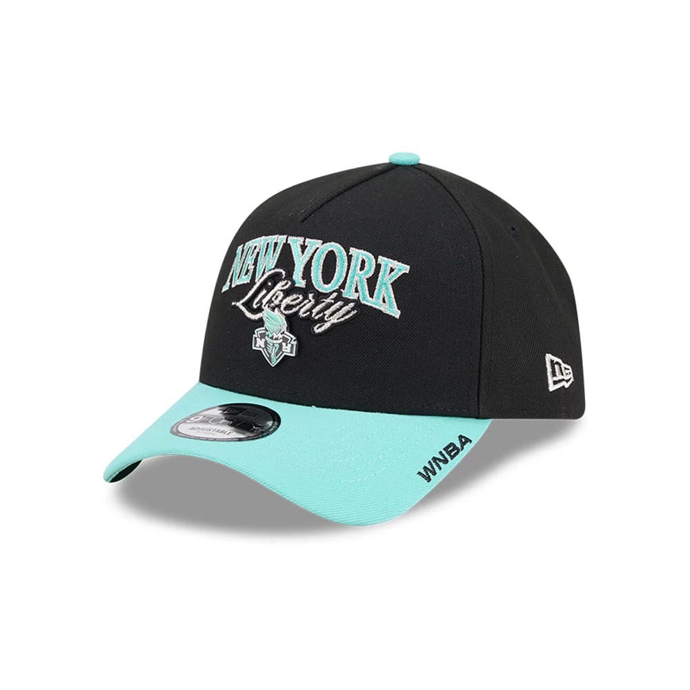 New York Liberty WNBA Tip Off 2026 Black 9FORTY A-Frame Adjustable Cap-kentox