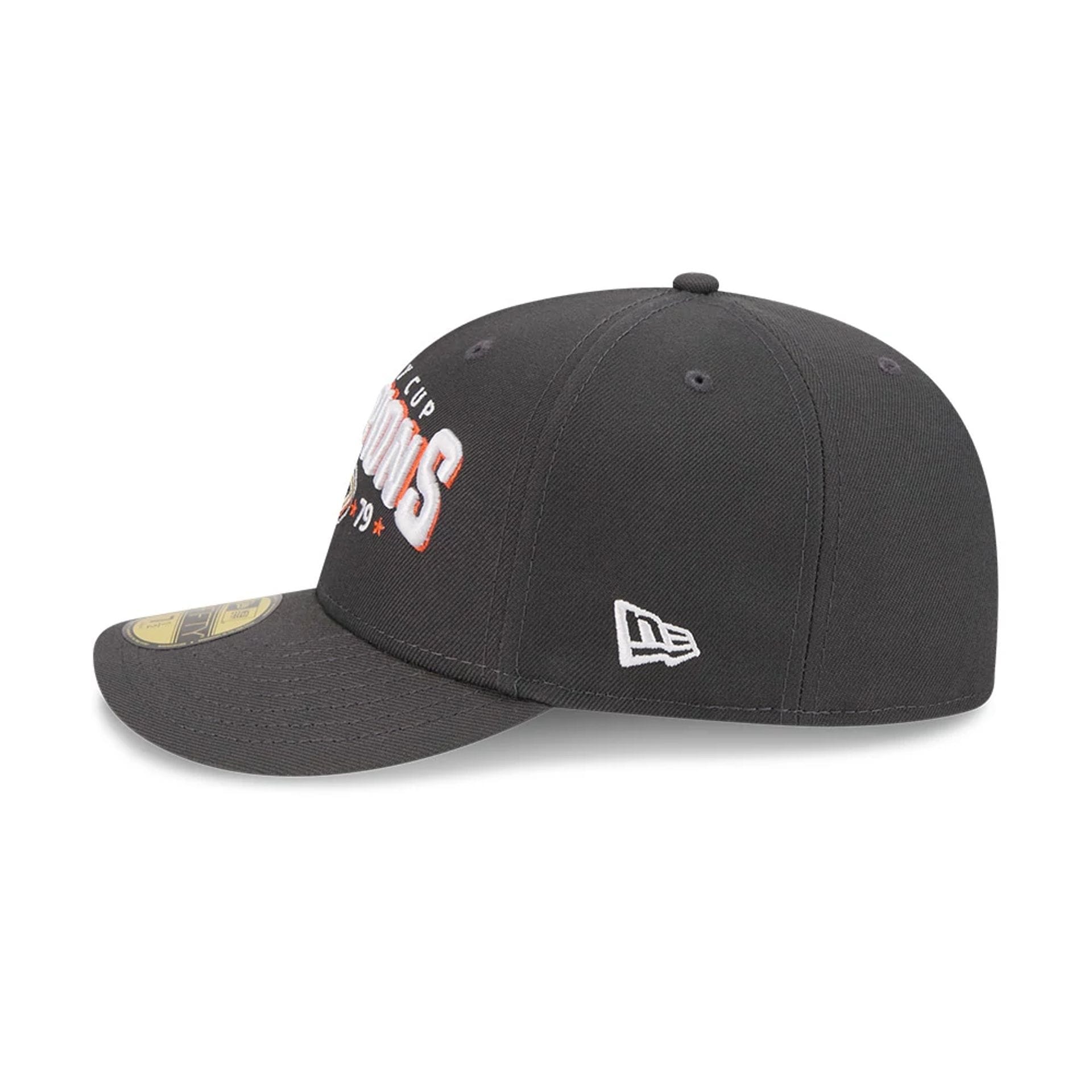 Anaheim Ducks NHL Stanley Cup Champions Dark Grey 59FIFTY Fitted Cap-kentox