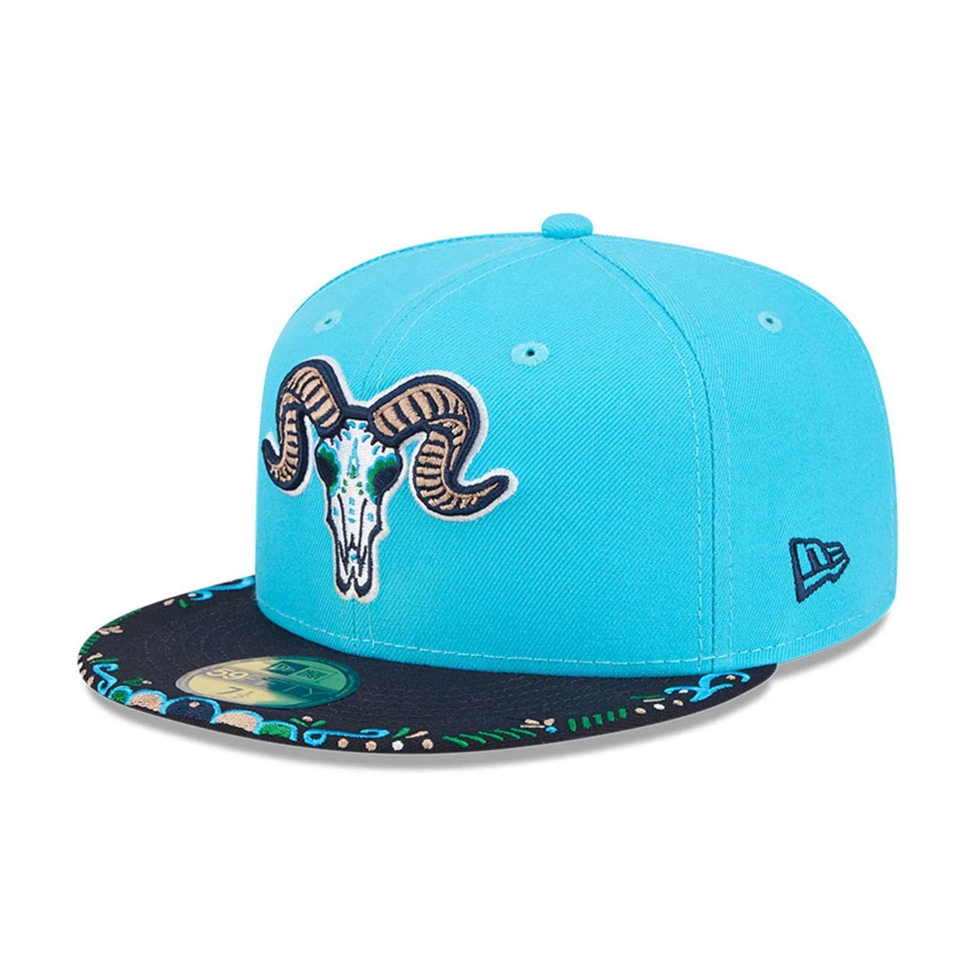 Yard Goats MiLB La Copa 2026 Bright Blue 59FIFTY Fitted Cap-kentox