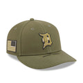 Tigers MLB Armed Forces Day 2026 Green Low Profile 59FIFTY Fitted Cap-kentox