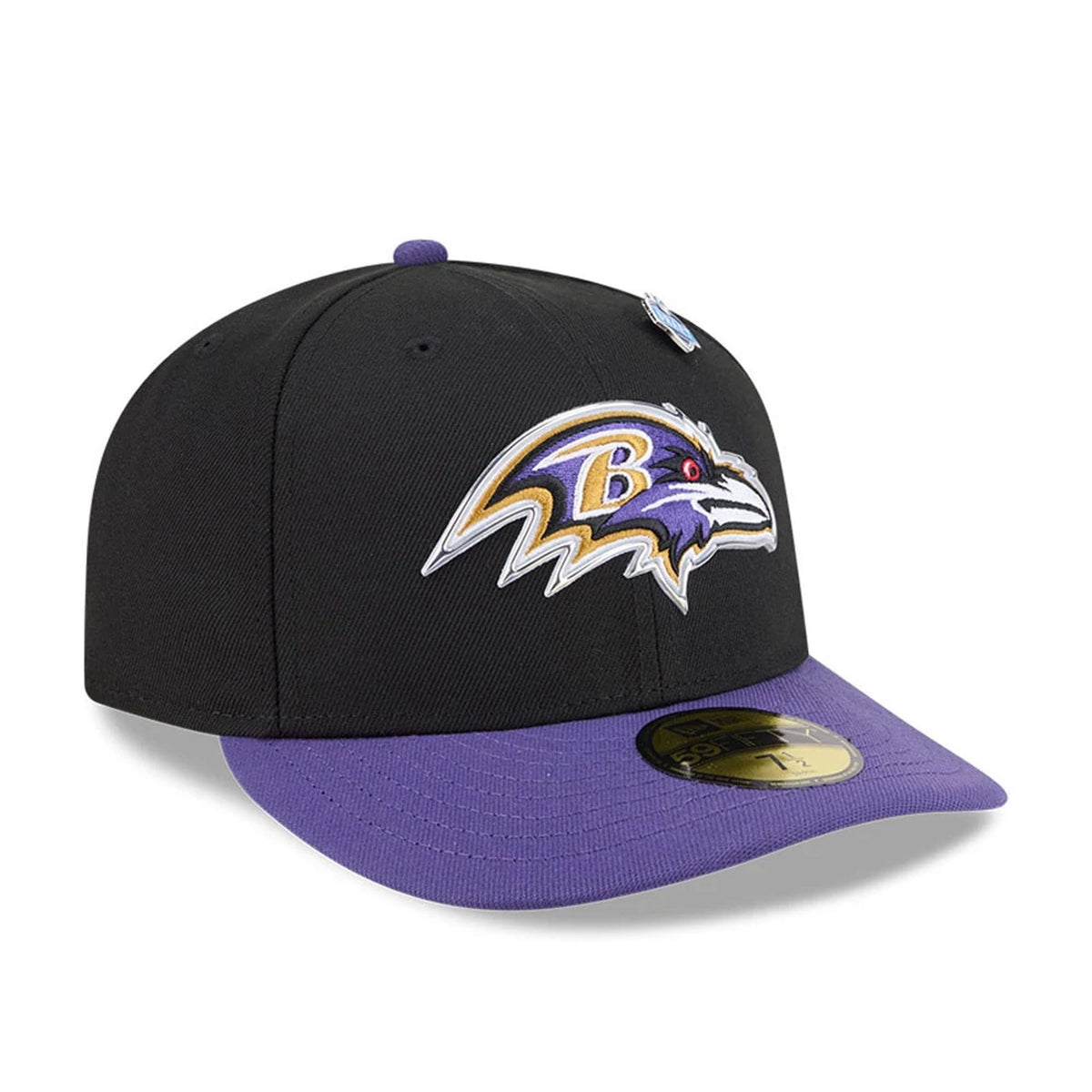 Baltimore Ravens NFL Draft 2026 Black 59FIFTY Fitted Cap-kentox