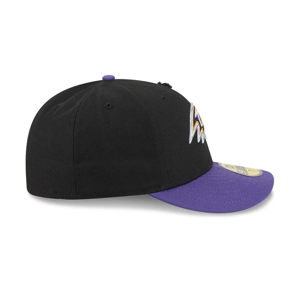 Baltimore Ravens NFL Draft 2026 Black 59FIFTY Fitted Cap-kentox