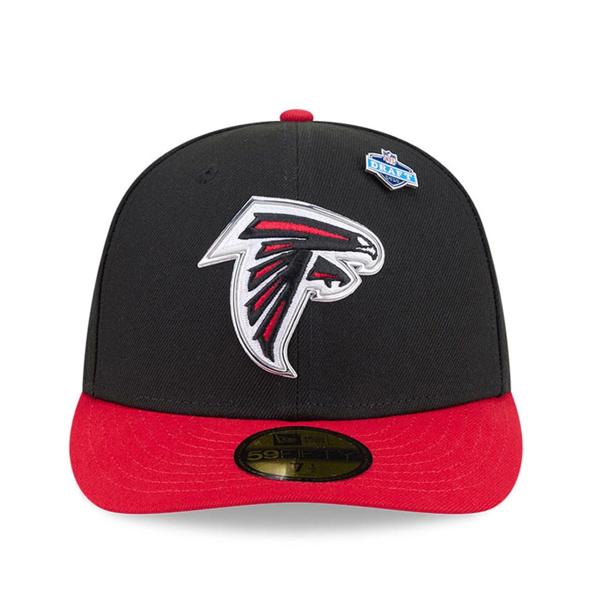 Atlanta Falcons NFL Draft 2026 Black 59FIFTY Fitted Cap-kentox