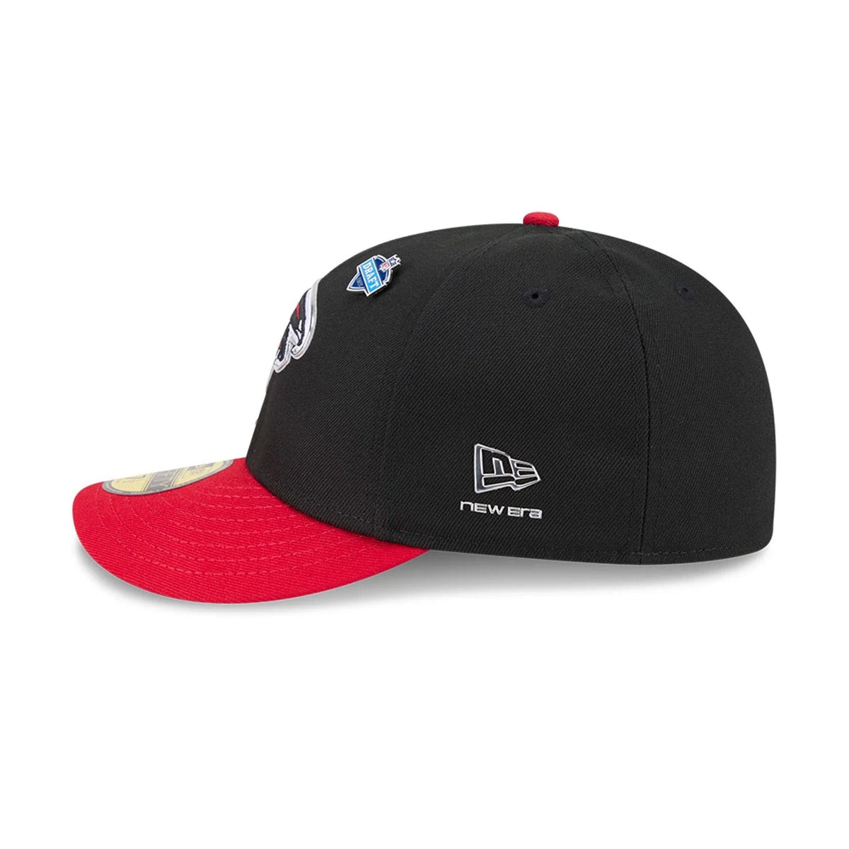Atlanta Falcons NFL Draft 2026 Black 59FIFTY Fitted Cap-kentox