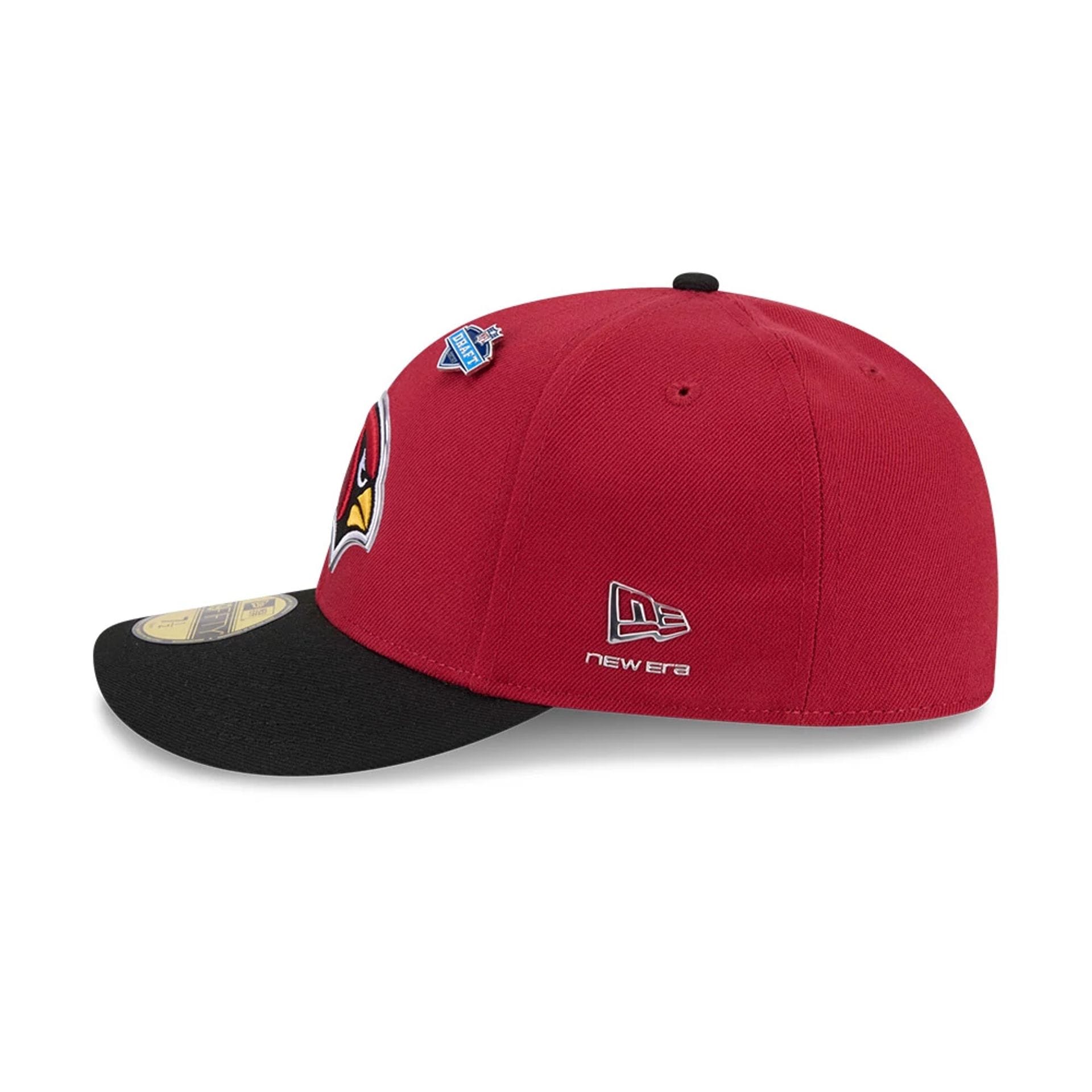 Arizona Cardinals NFL Draft 2026 Dark Red 59FIFTY Fitted Cap-kentox