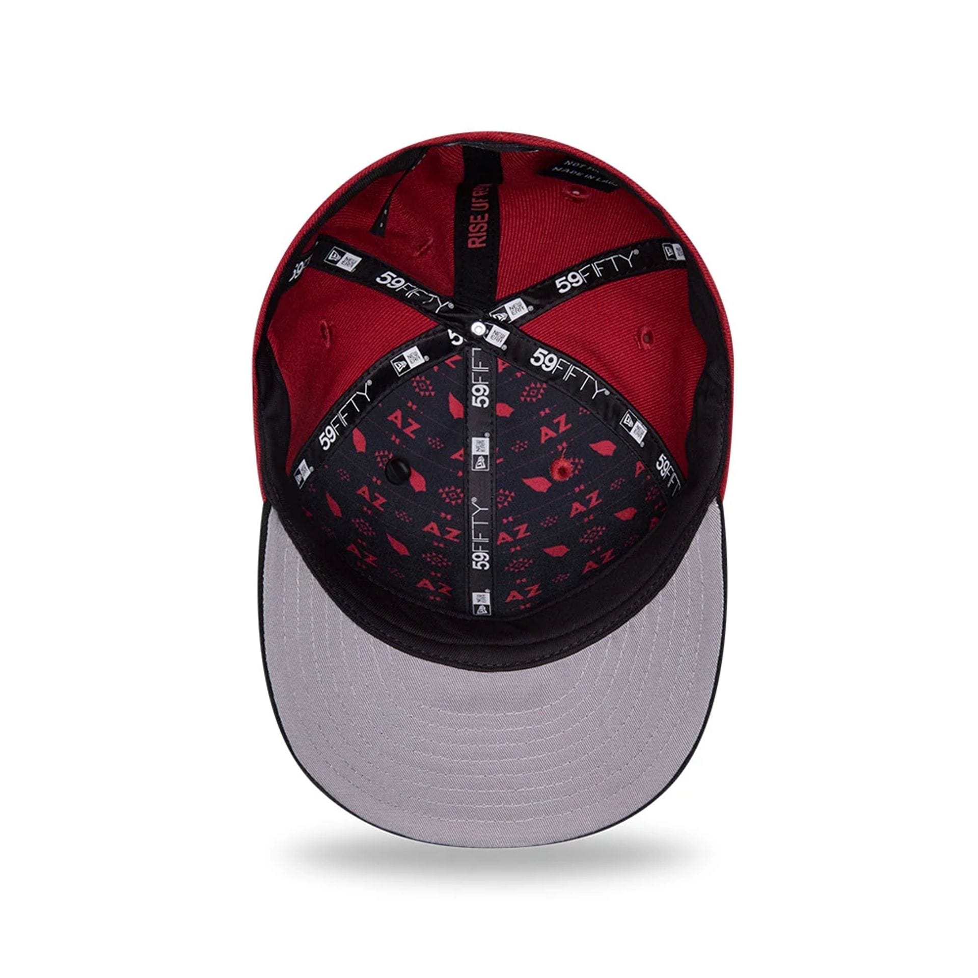 Arizona Cardinals NFL Draft 2026 Dark Red 59FIFTY Fitted Cap-kentox