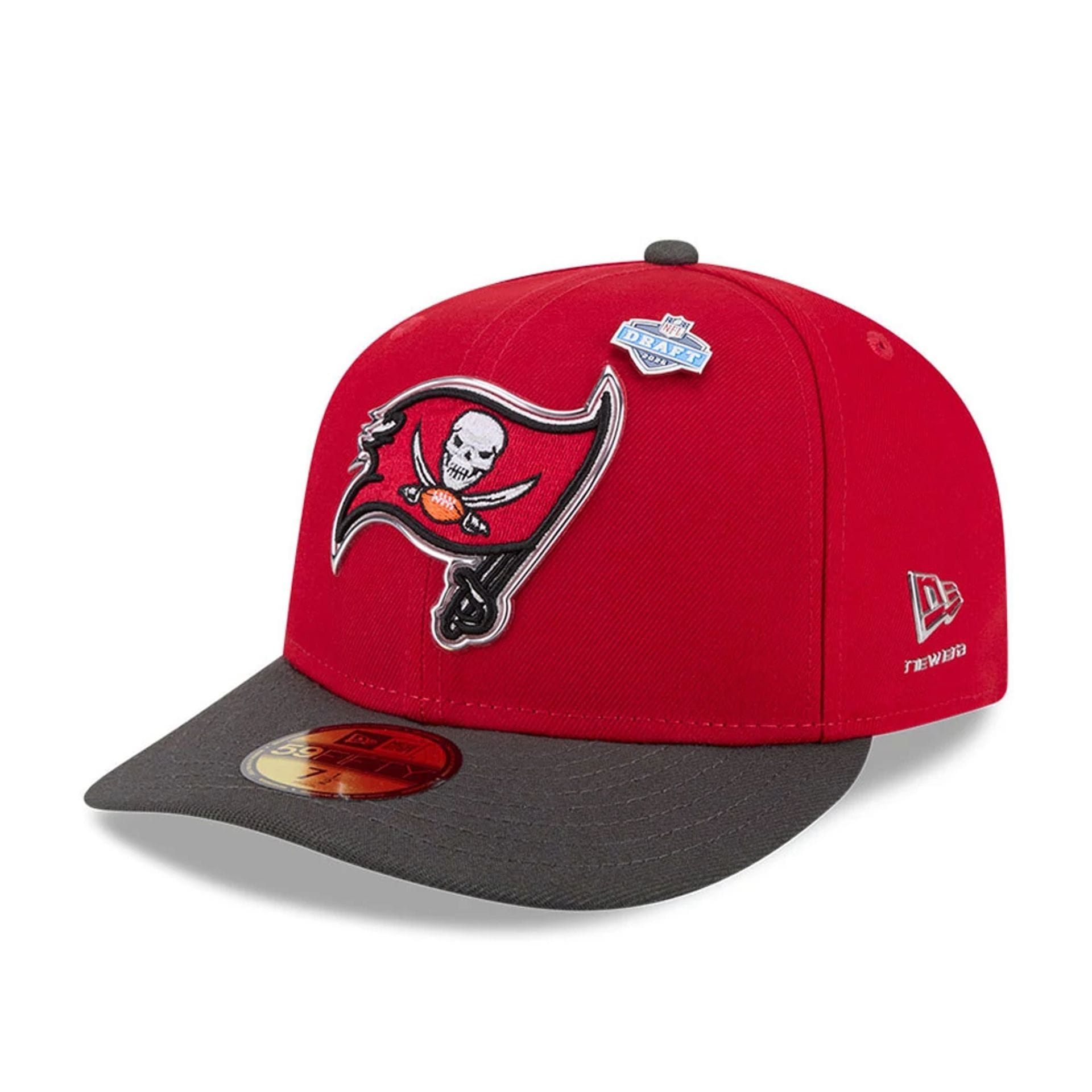 Tampa Bay Buccaneers NFL Draft 2026 Red 59FIFTY Fitted Cap-kentox