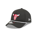 Chicago Bulls NBA Quickstrike Black 9FORTY Apex Adjustable Cap-kentox