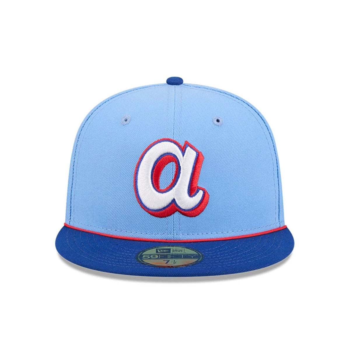 Atlanta Braves MLB City Connect Light Blue 59FIFTY Fitted Cap-kentox