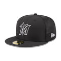 Miami Marlins MLB Batting Practice 2026 Black 59FIFTY Fitted Cap-kentox