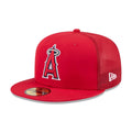 LA Angels MLB Batting Practice 2026 Red 59FIFTY Fitted Cap-kentox