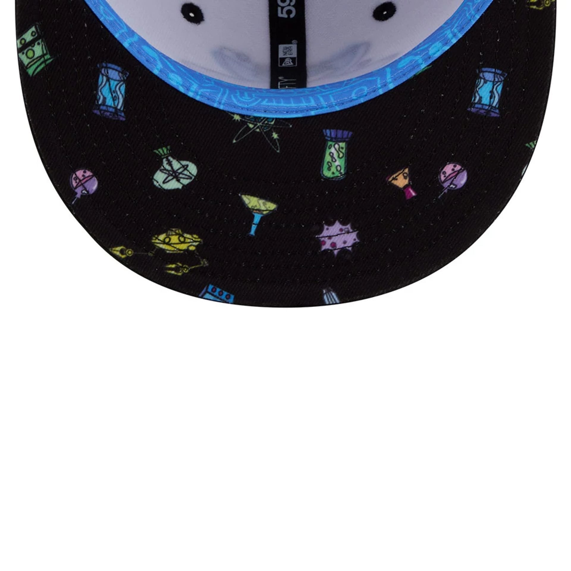 Dexter's Laboratory Genius At Work White 59FIFTY Fitted Cap-kentox