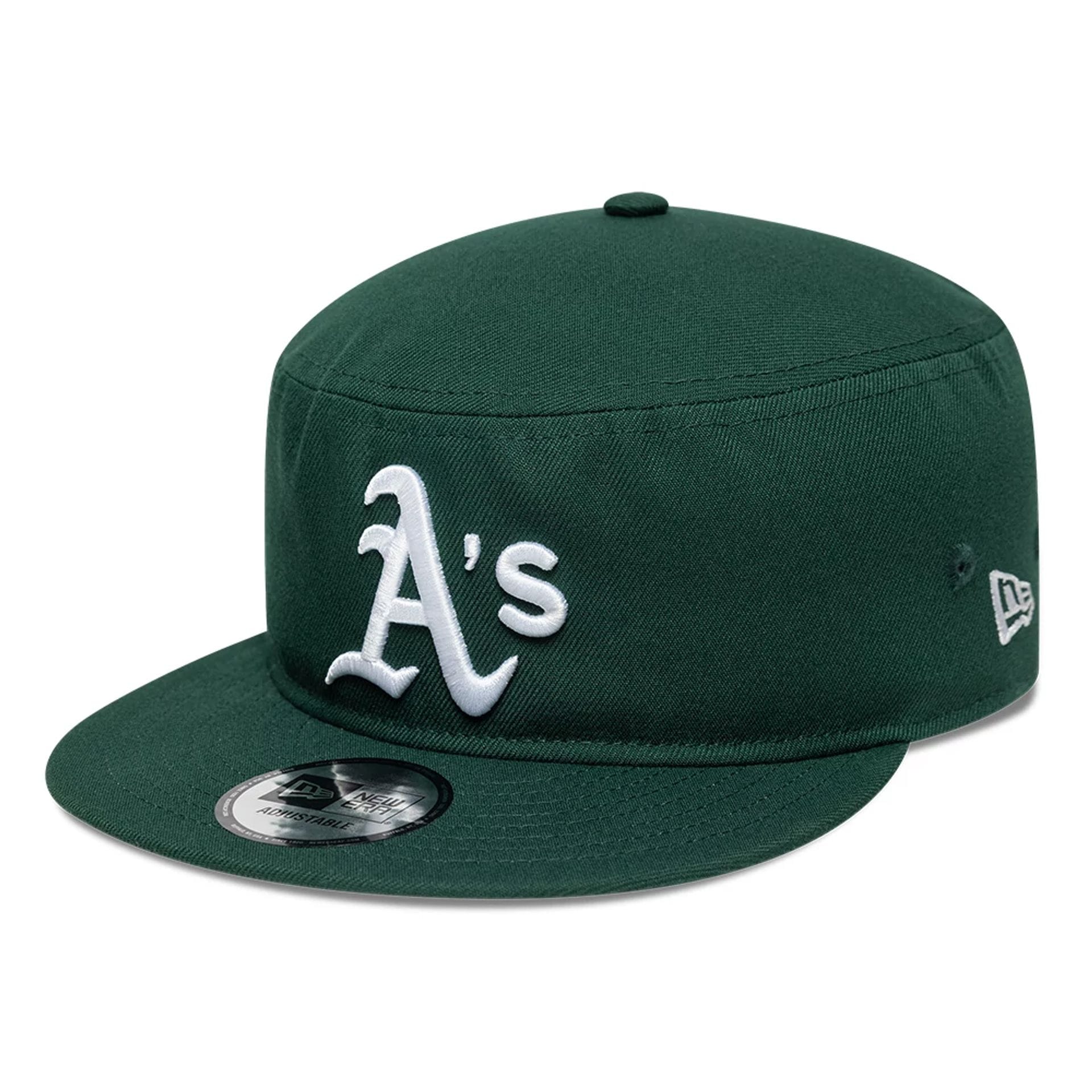 Athletics MLB Poly Dark Green Pillbox Adjustable Cap-kentox