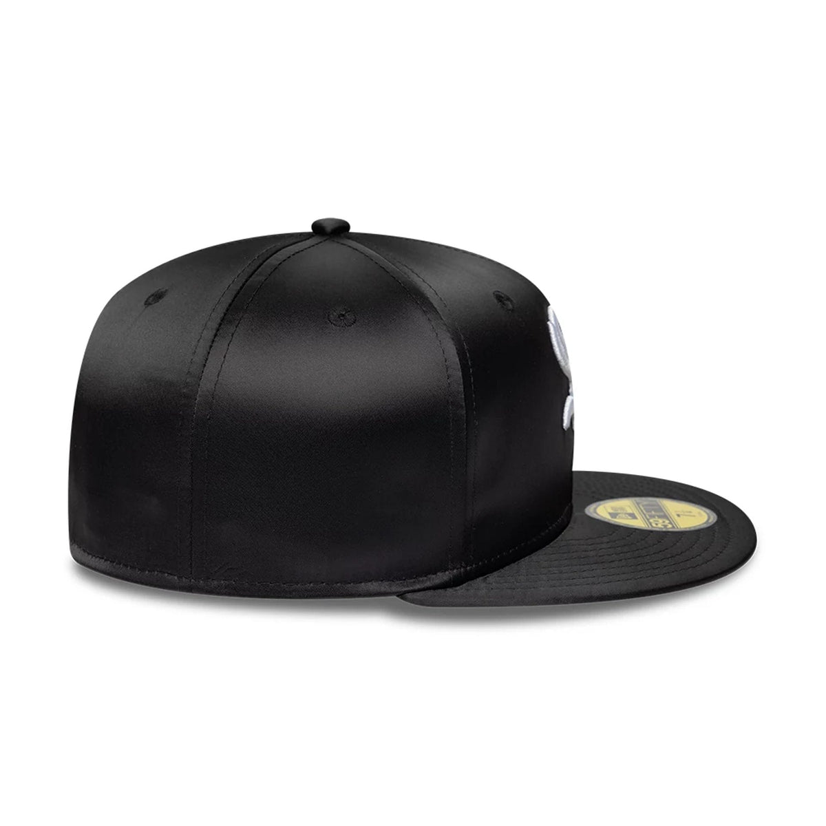Chicago White Sox MLB Satin Black 59FIFTY Fitted Cap-kentox