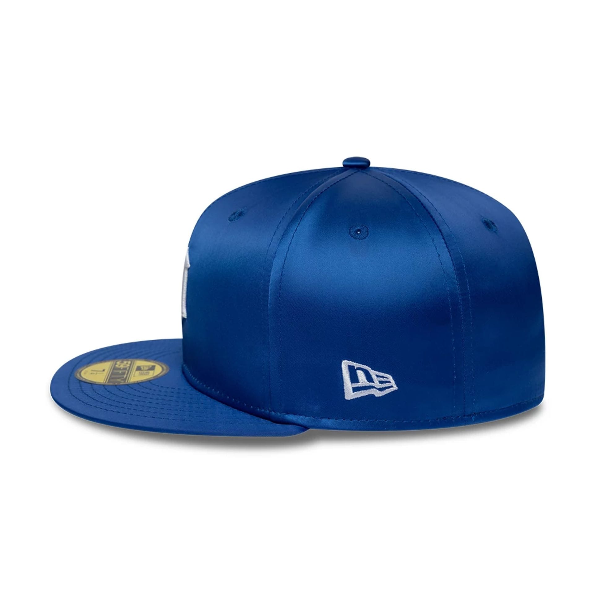 Detroit Tigers MLB Satin Blue 59FIFTY Fitted Cap-kentox