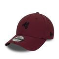 New Era Mini Logo Recycled Dark Red 9FORTY Adjustable Cap-kentox