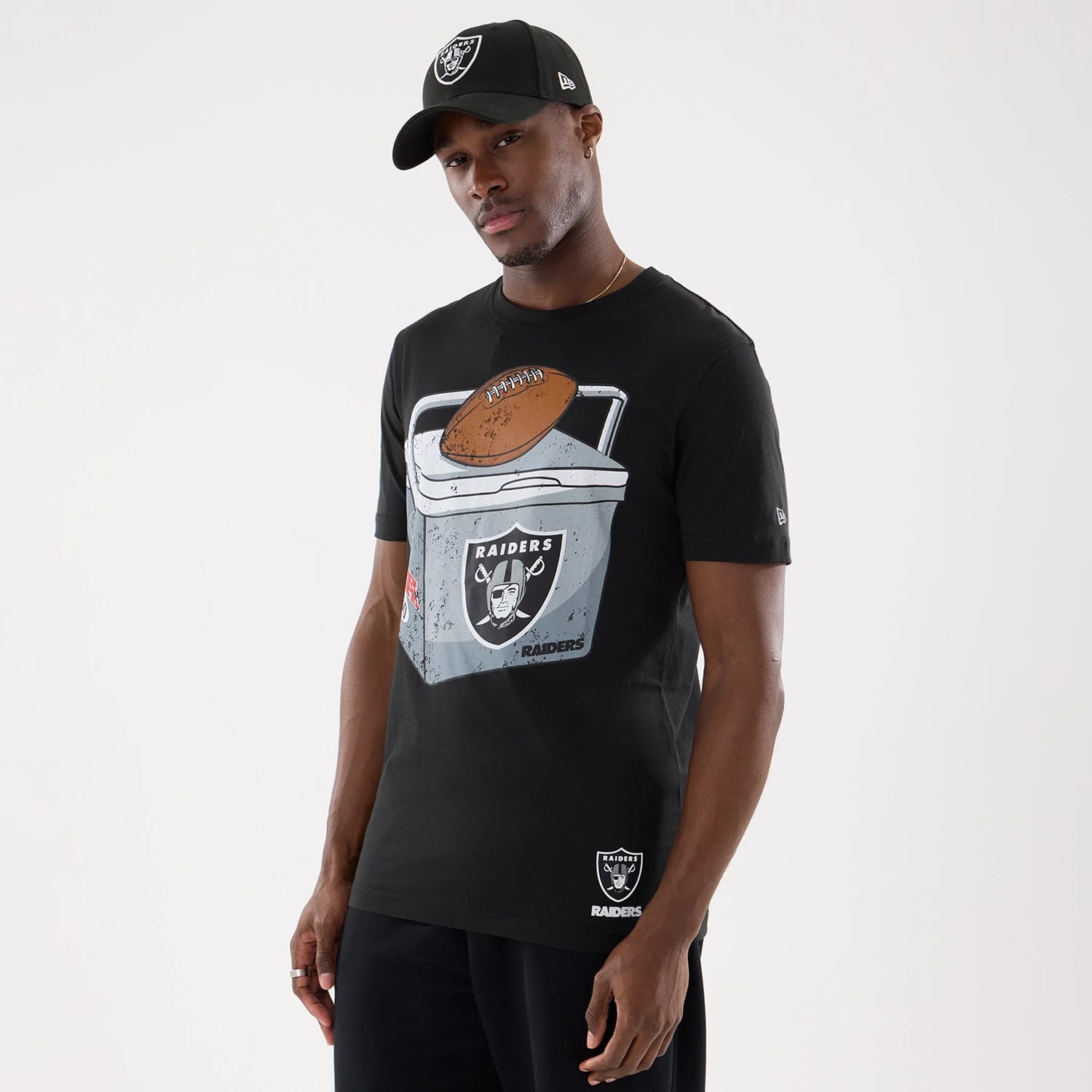 Las Vegas Raiders NFL Training 2026 Black T-Shirt-kentox