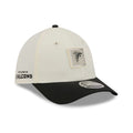 Atlanta Falcons NFL Training 2026 White 39THIRTY M-Crown Stretch Fit Cap-kentox