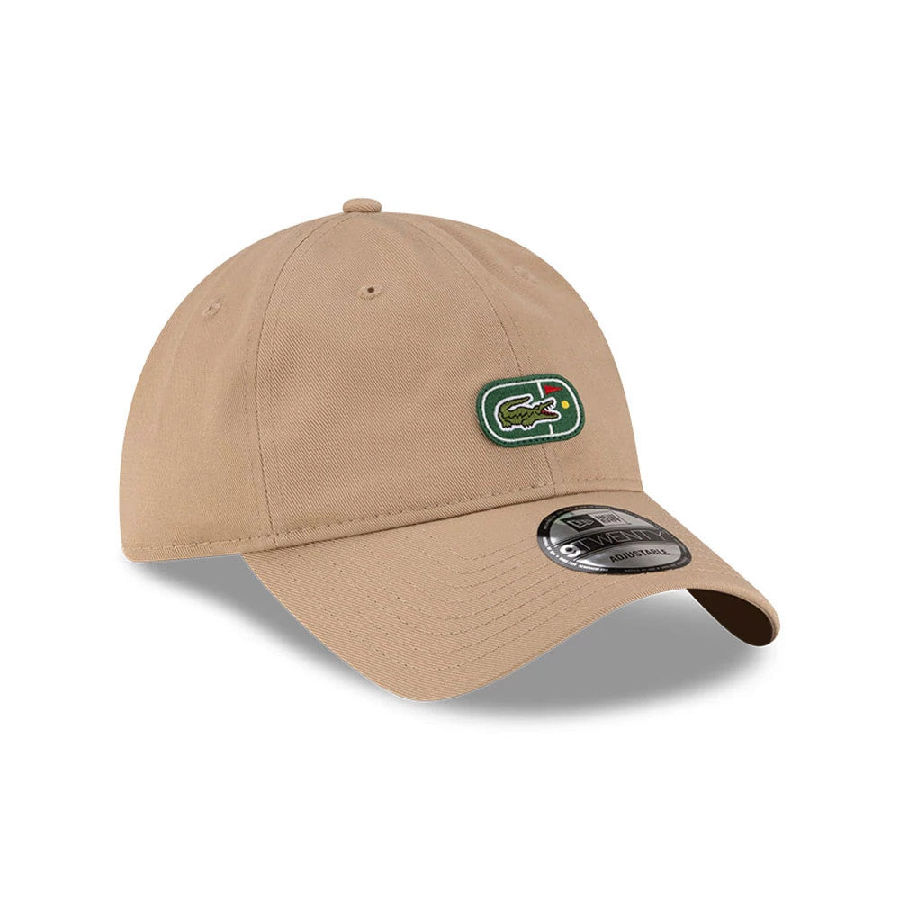 Lacoste X New Era Beige 9TWENTY Adjustable Cap-kentox