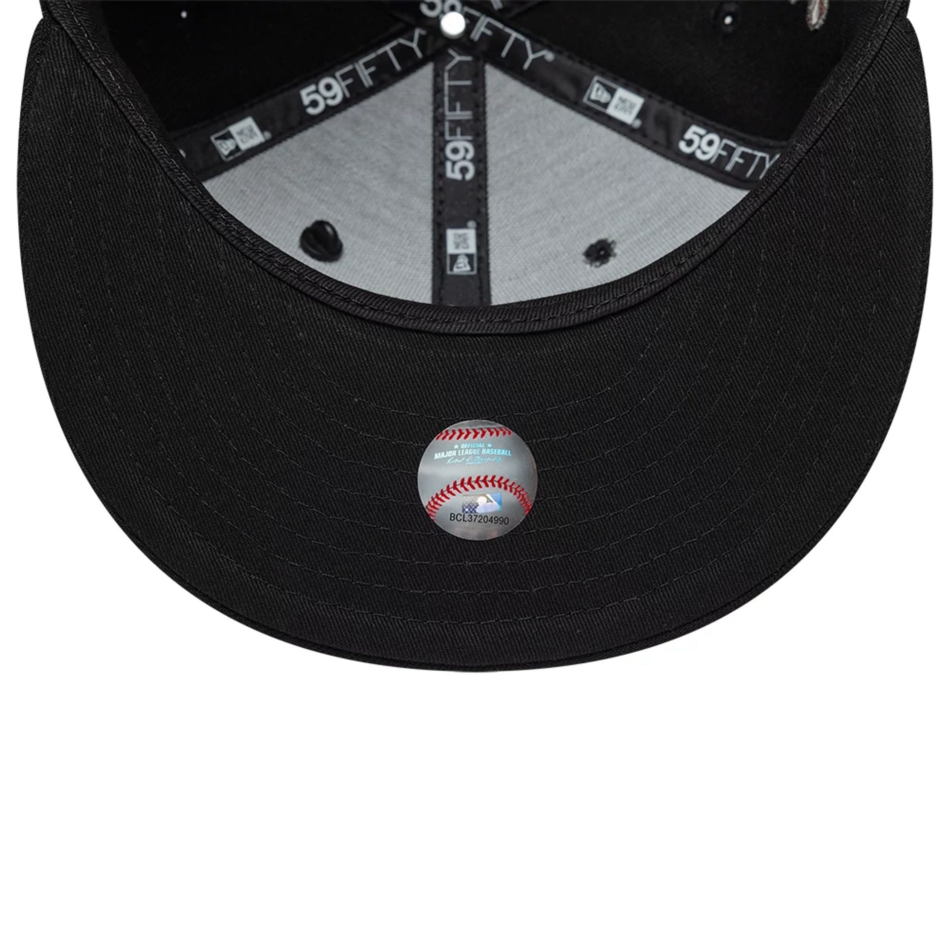 Chicago White Sox MLB Food Black 59FIFTY Fitted Cap-kentox