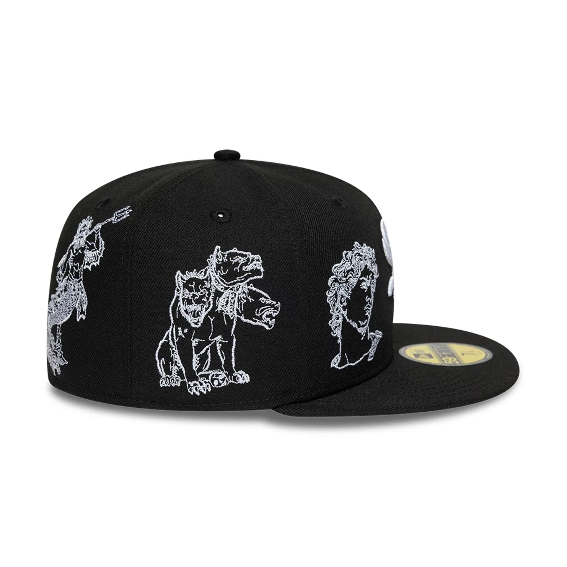 Chicago White Sox MLB Mythical Black 59FIFTY Fitted Cap-kentox