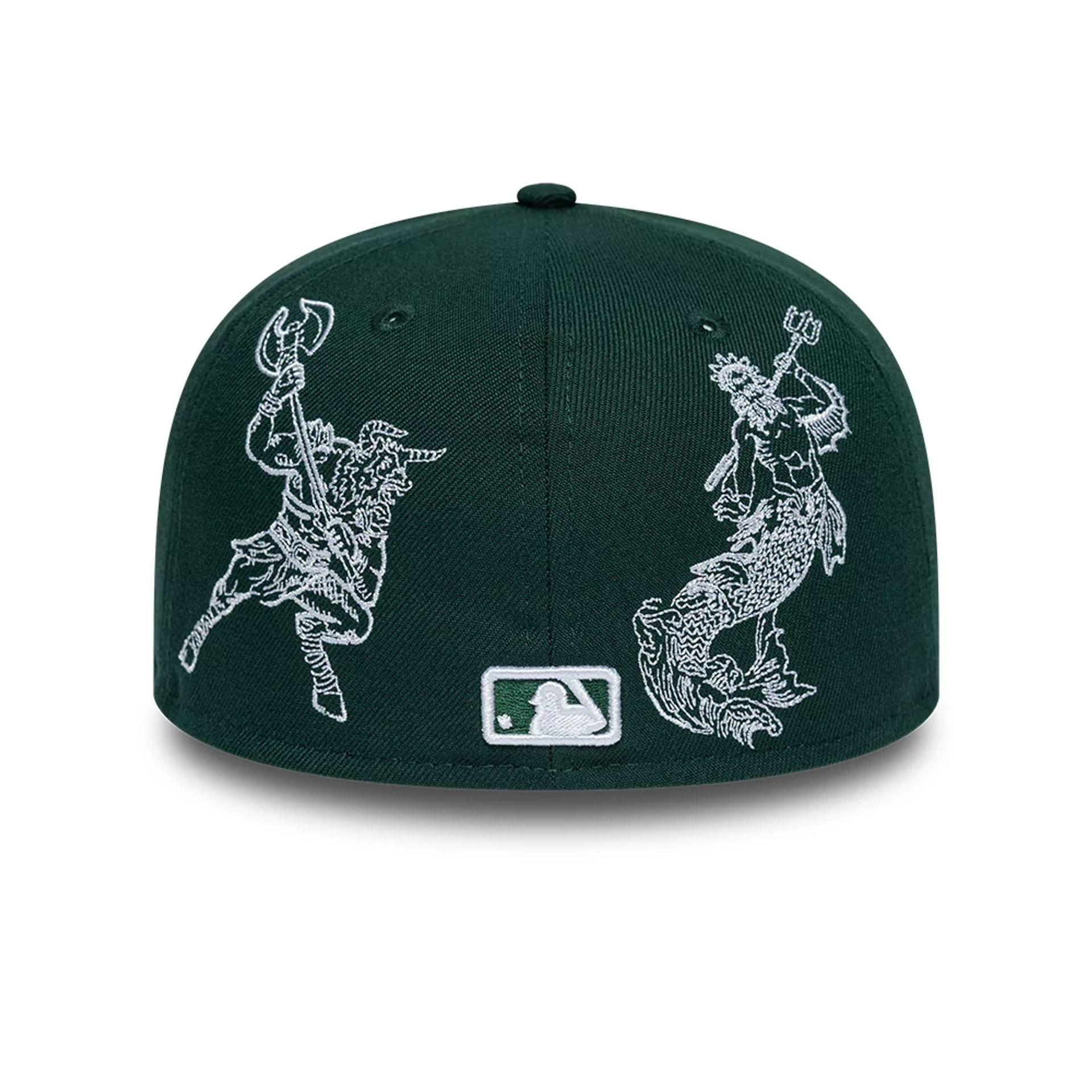 Athletics MLB Mythical Dark Green 59FIFTY Fitted Cap-kentox