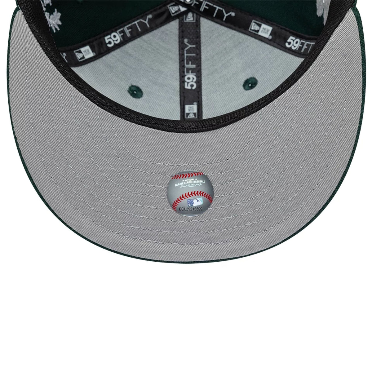 Athletics MLB Mythical Dark Green 59FIFTY Fitted Cap-kentox