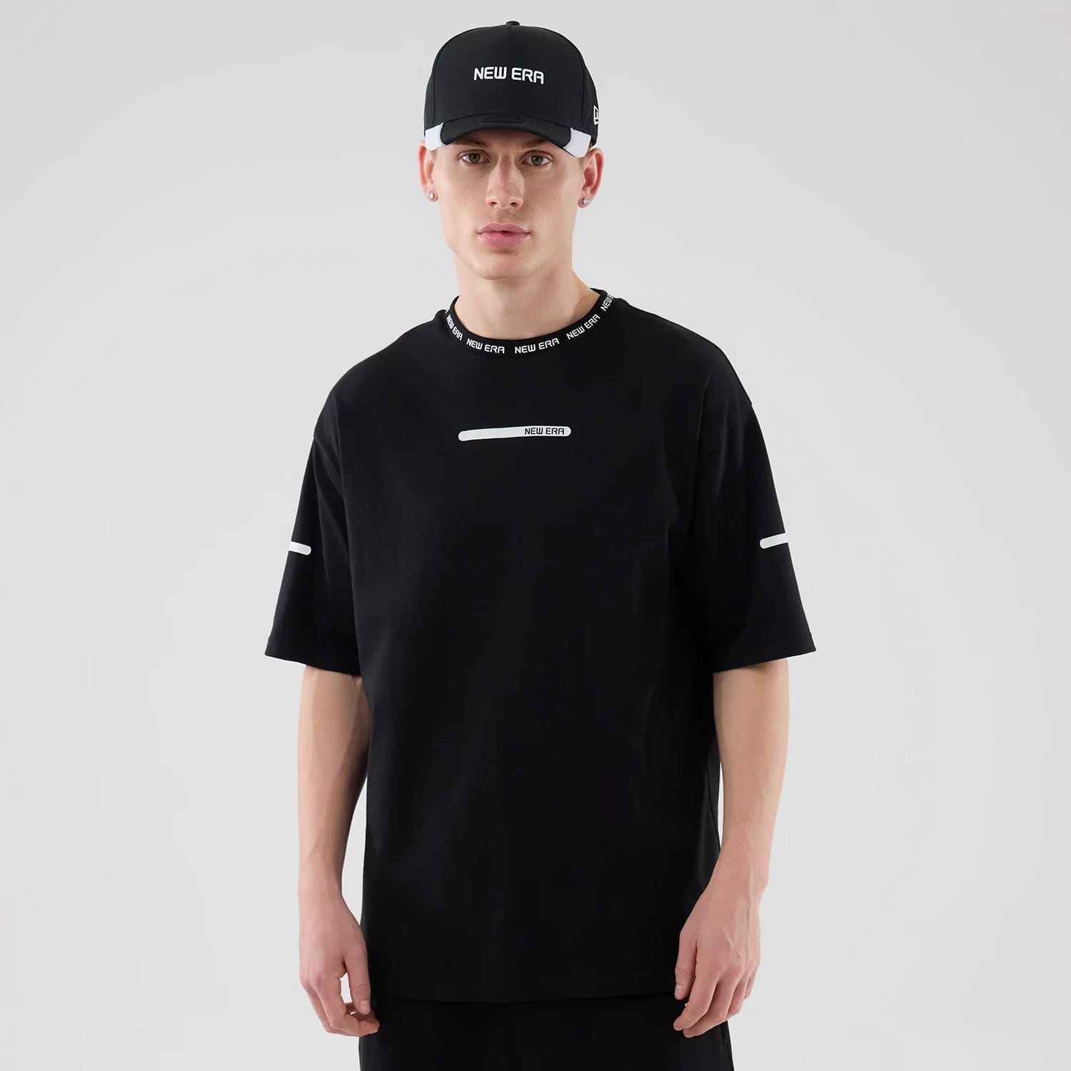 New Era Tech Black T-Shirt-kentox
