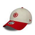 Womens Manchester United FC Cream & Red 9FORTY Adjustable Cap-kentox