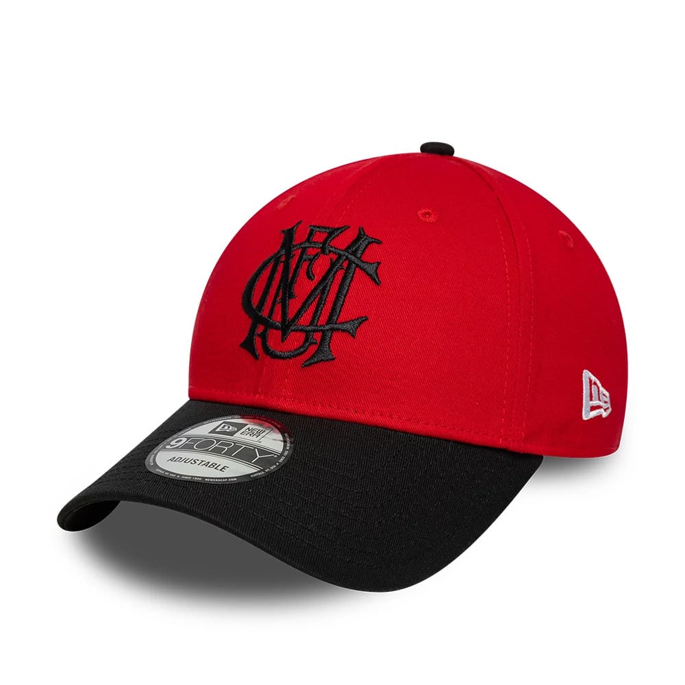 Manchester United FC Contrast Red & Black 9FORTY Adjustable Cap-kentox
