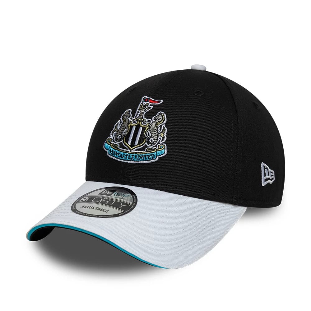 Newcastle United FC Team Black & White 9FORTY Adjustable Cap-kentox