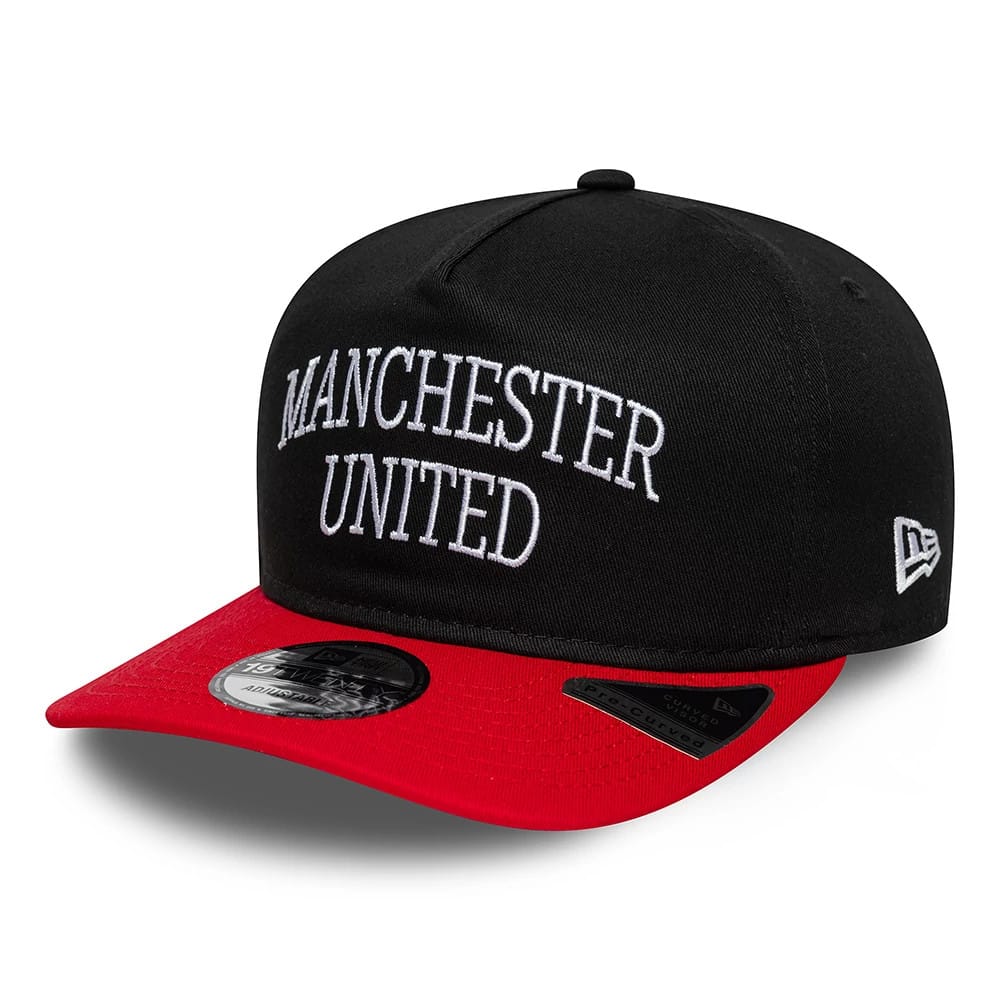 Manchester United FC Keano Black & Red 19TWENTY Adjustable Cap-kentox