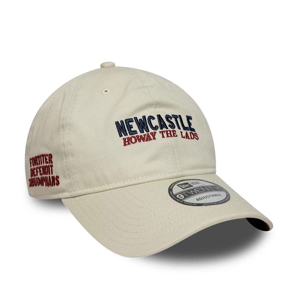 Newcastle United FC Howay The Lads Cream 9TWENTY Adjustable Cap-kentox