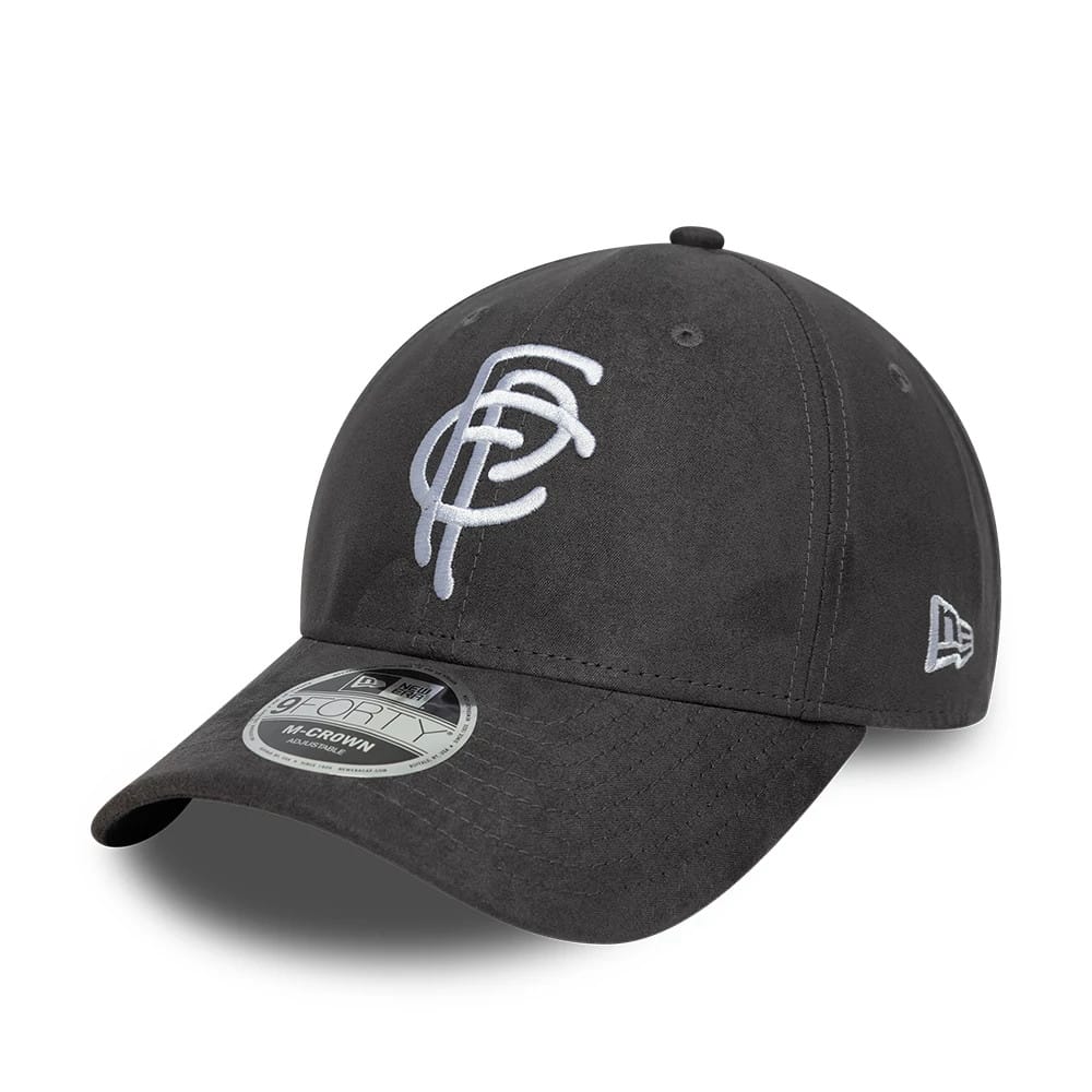 FC Porto Faux Suede Dark Grey 9FORTY M-Crown Adjustable Cap-kentox