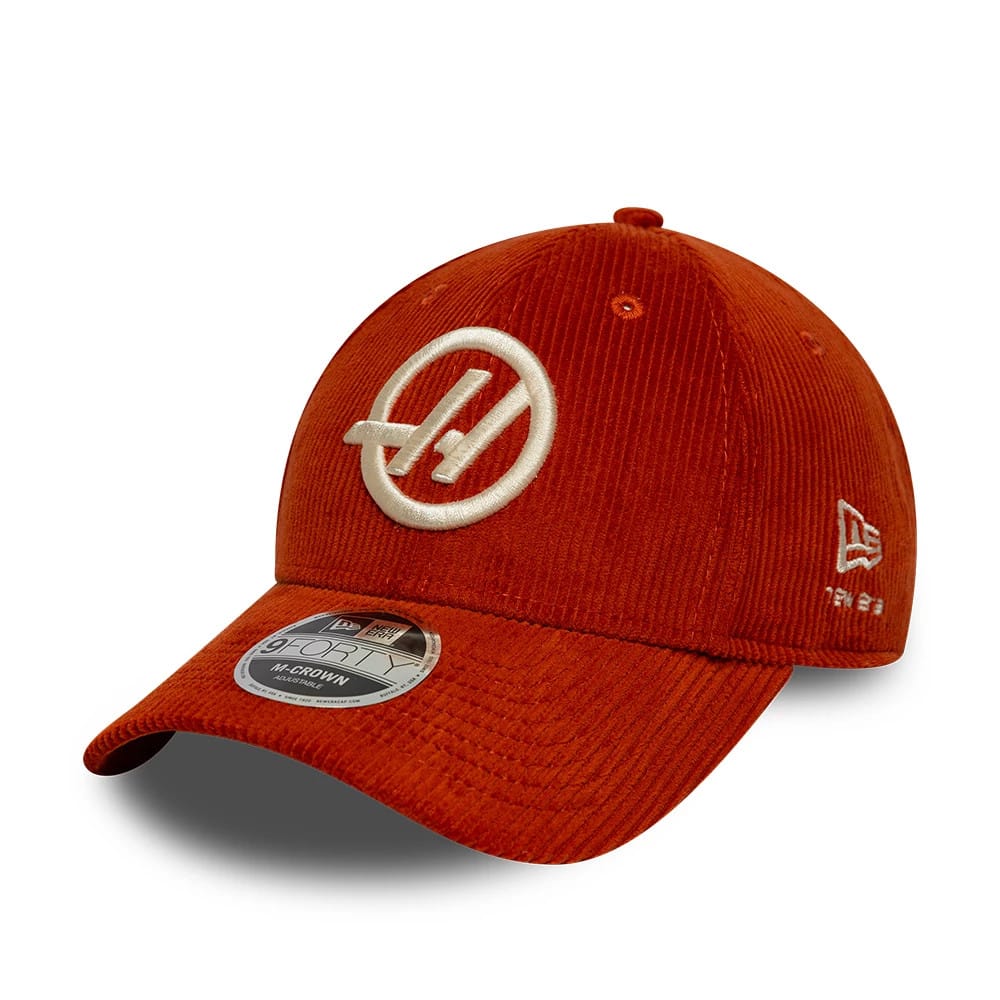 TGR Haas F1 Team Cord Red 9FORTY M-Crown Adjustable Cap-kentox