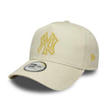 New York Yankees MLB Metallic Outline Cream 9FORTY A-Frame Adjustable Cap-kentox