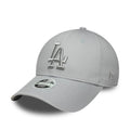 LA Dodgers Womens MLB Metallic Grey 9FORTY Adjustable Cap-kentox