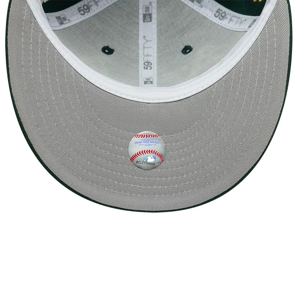 Athletics MLB Historic Dark Green Low Profile 59FIFTY Fitted Cap-kentox