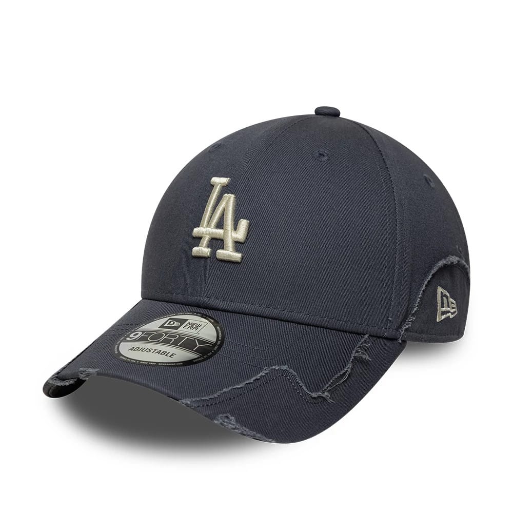 LA Dodgers MLB Stitched Grey 9FORTY Adjustable Cap-kentox