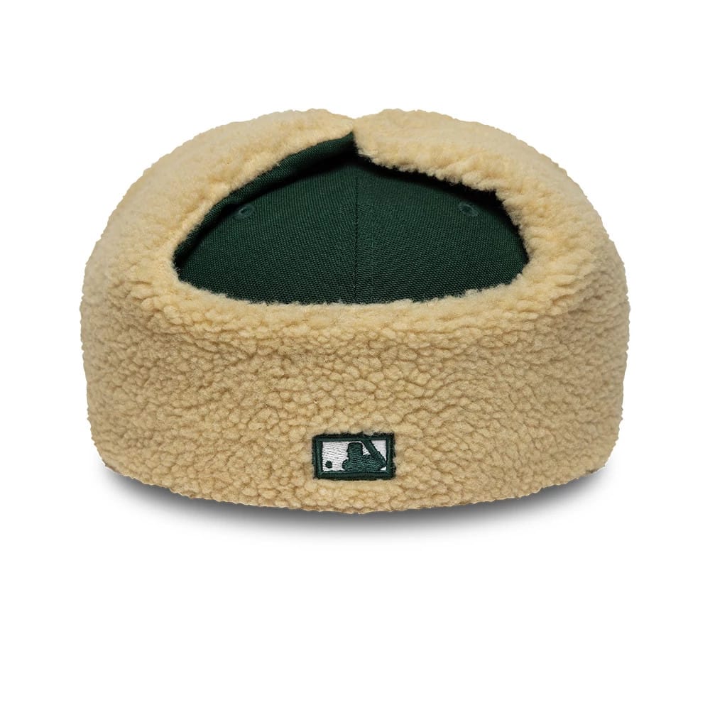 Athletics MLB World Series Dark Green Dogear 59FIFTY Fitted Cap-kentox