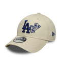 LA Dodgers MLB Food Icon Cream 9FORTY Adjustable Cap-kentox