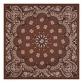 New Era Paisley Satin Brown Bandana-kentox