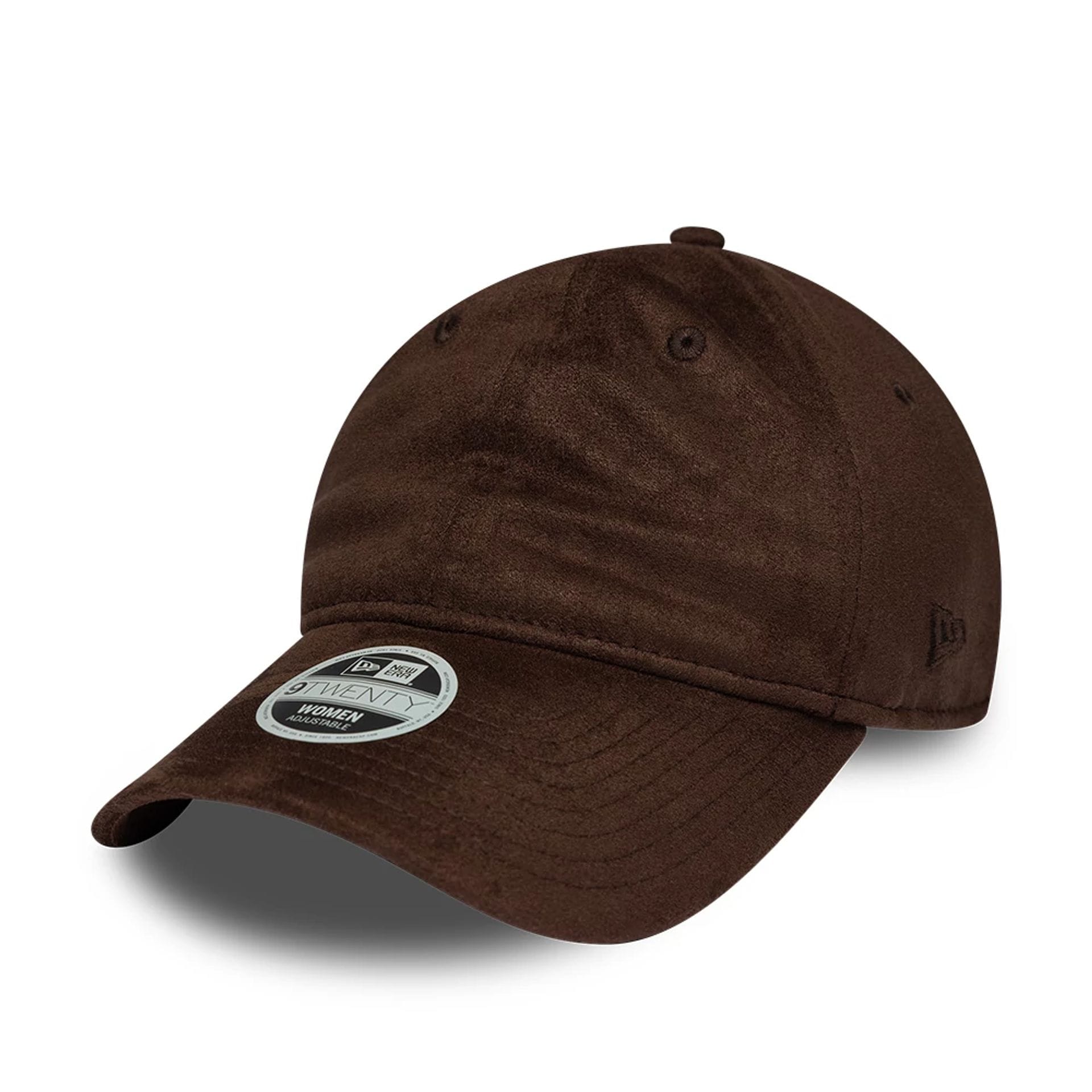 Womens New Era Textured Dark Brown 9TWENTY Adjustable Cap-kentox