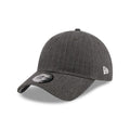 New Era Herringbone Pinstripe Charcoal Casual Classic Adjustable Cap-kentox