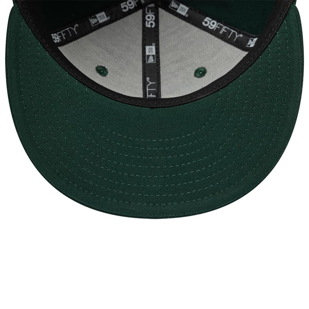 Athletics MLB League Essential Dark Green 59FIFTY Fitted Cap-kentox