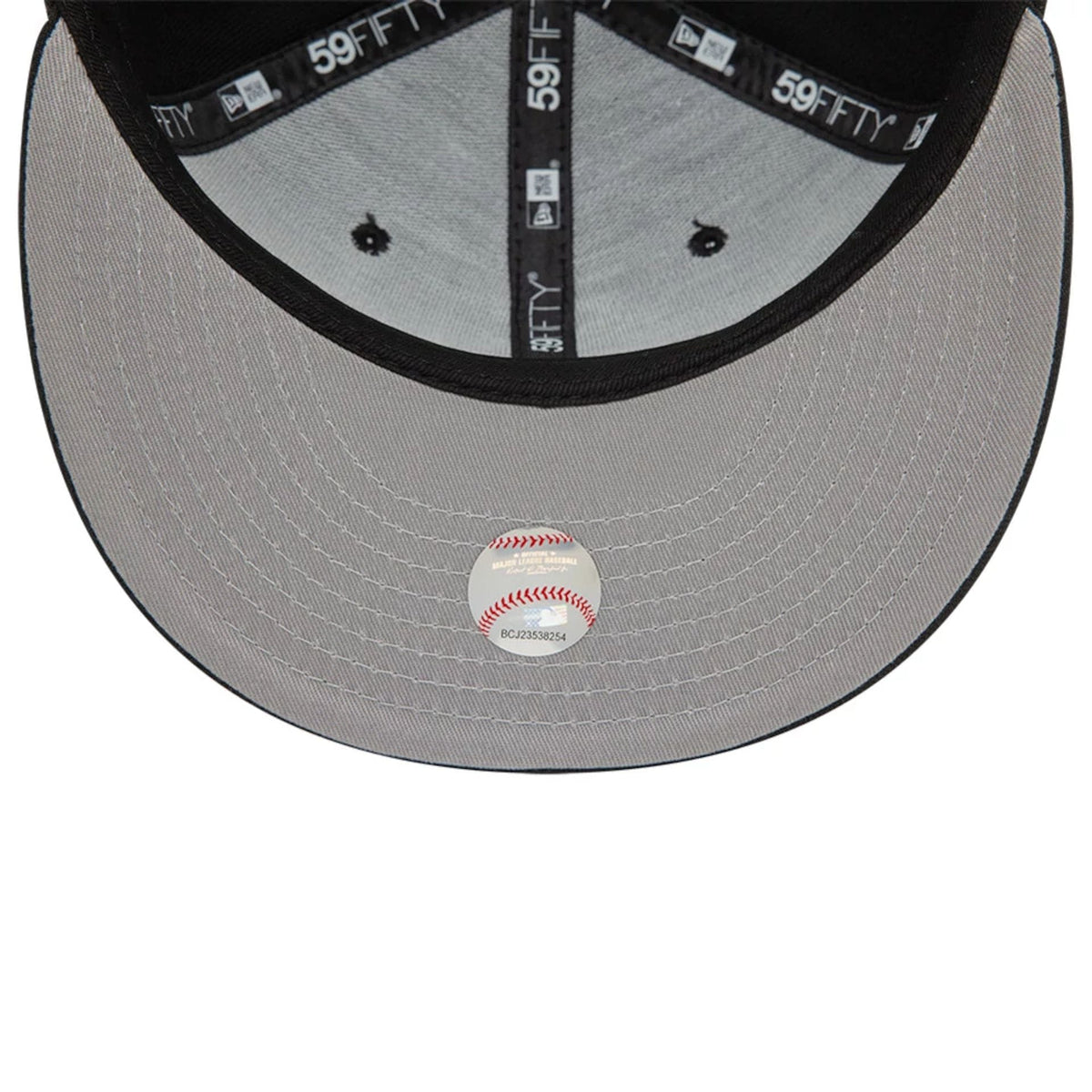 Chicago White Sox MLB Heart Icon Black 59FIFTY Fitted Cap-kentox