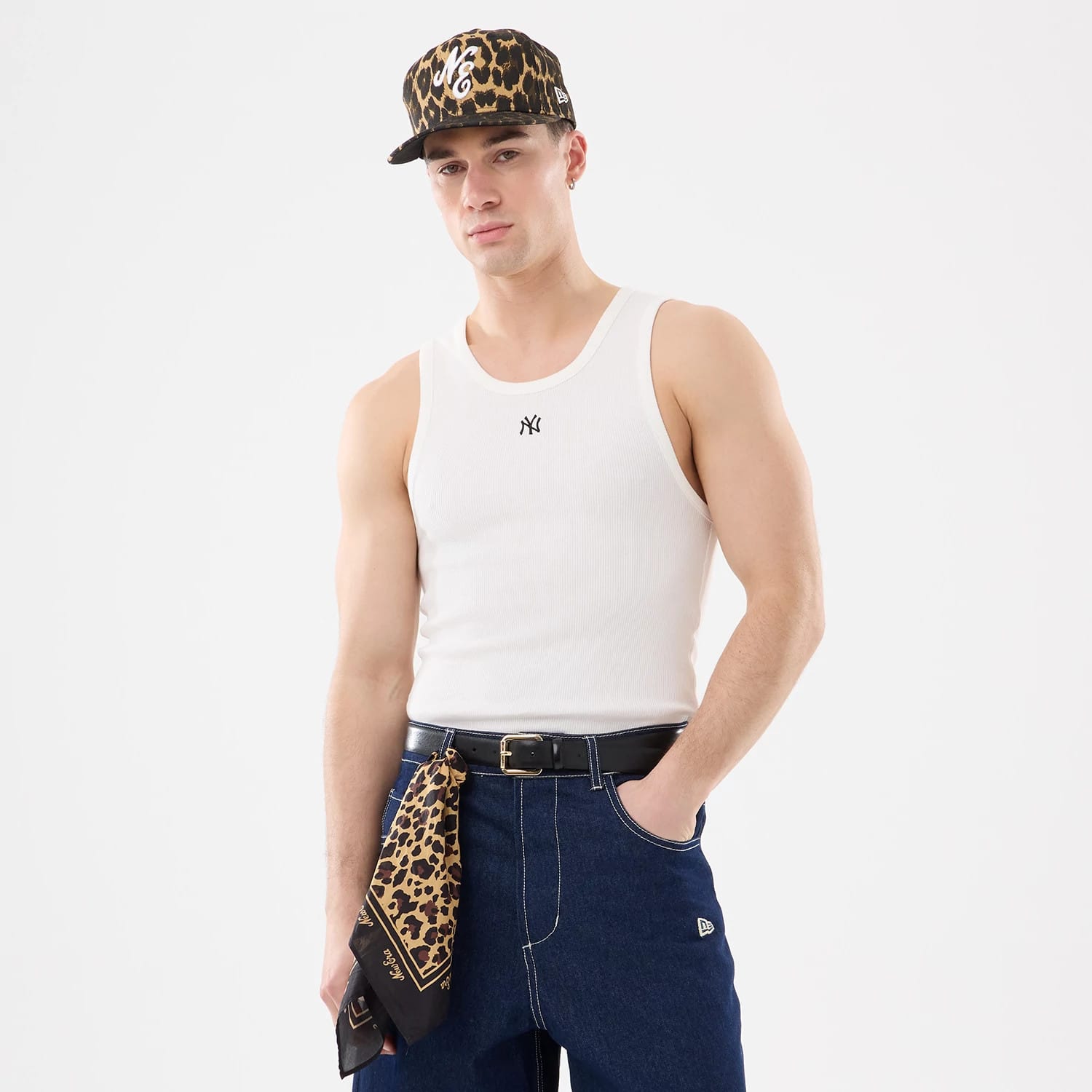 New York Yankees MLB Rib White Vest-kentox