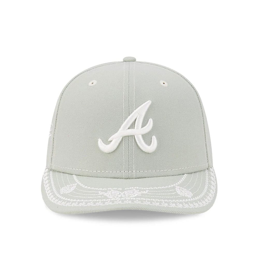 Atlanta Braves MLB Fathers Day Pastel Green 59FIFTY Fitted Cap-kentox